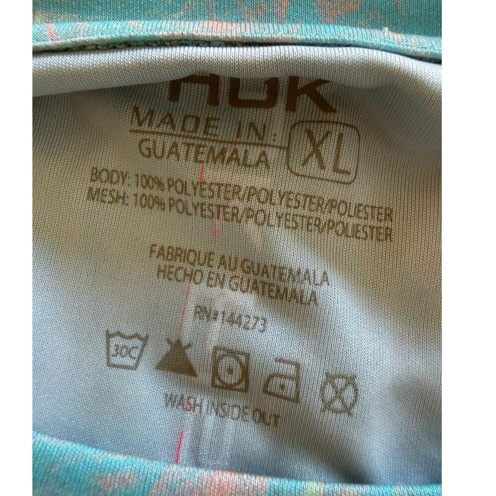 HUK Performance Tie Dye Fishing Long Sleeve Shirt, Women's Size XL - Picture 3 of 3